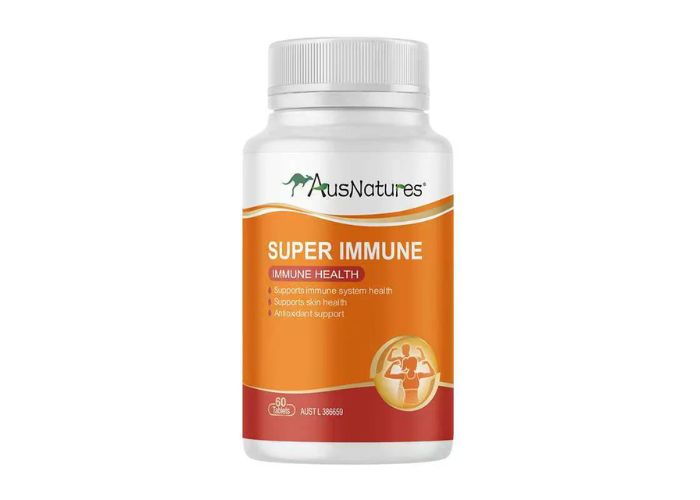 Viên Uống Kẽm và Vitamin C | AusNatures Super Immune | Đẹp Da, Tăng Đề Kháng