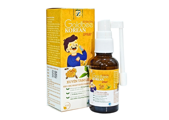 Xịt họng keo ong Goldbee: Có hiệu quả không? Ai nên dùng?