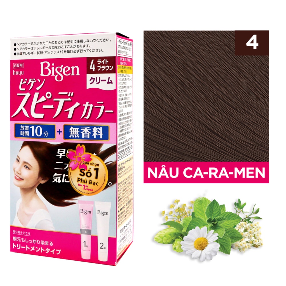 Kem Nhuộm Tóc Phủ Bạc Bigen 80g