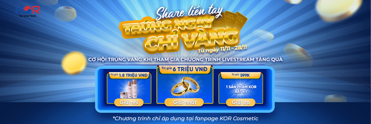 Baner mỹ phẩm kor