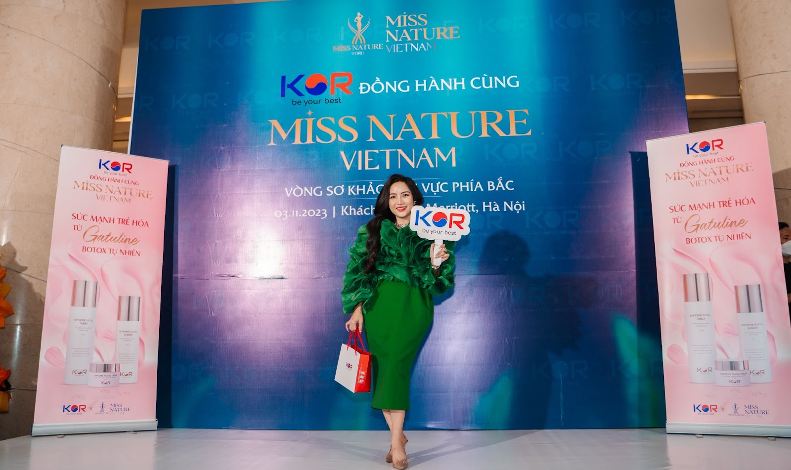 [EVA.VN] KOR đồng hành cùng Miss Nature lan tỏa thông điệp tốt đẹp và tích cực về thiên nhiên, môi trường