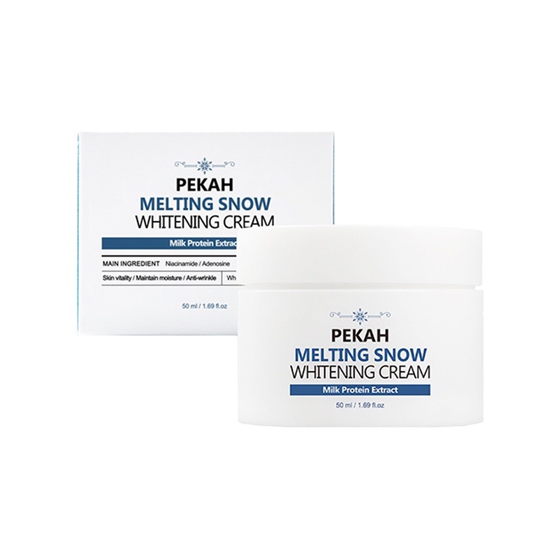 Kem Dưỡng Da Nâng Tone Và Ngừa Nếp Nhăn PEKAH - PEKAH Melting Snow Whitening Cream 50ml