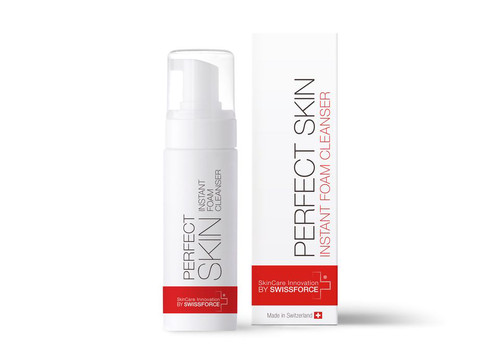 Sữa rửa mặt dạng bọt dành cho da nhạy cảm Swissforce Perfect Skin 150ml