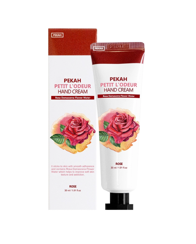 Kem Dưỡng Da Tay Làm Mềm Mịn Và Dưỡng Trắng Da PEKAH - PEKAH Petit L'odeur Rose Hand Cream 30ml