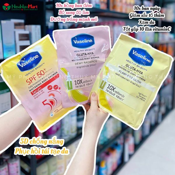 Review ủ trắng Vaseline có tốt không? Mua ở đâu?