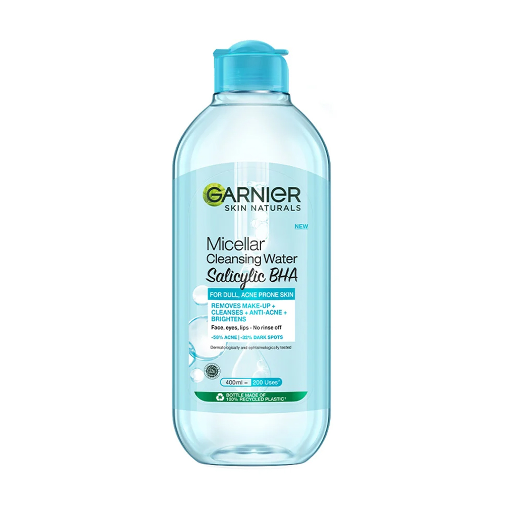 Review tẩy trang Garnier da dầu mụn có tốt không? Giá bao nhiêu?