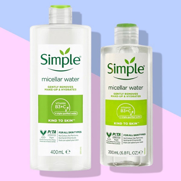 Review nước tẩy trang Simple có tốt không? Có chứa cồn không?