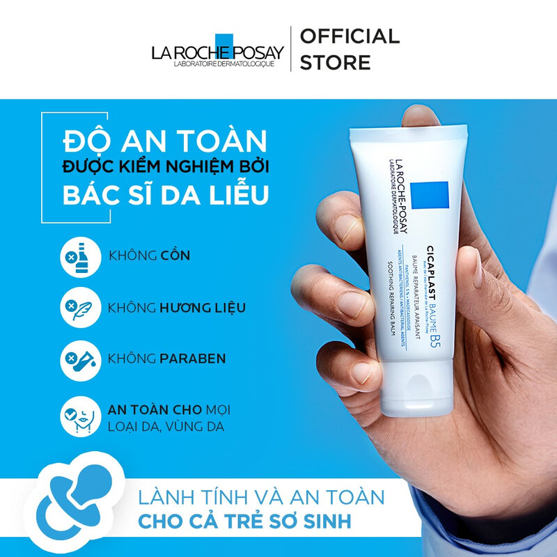Bộ Sản Phẩm La Roche-Posay Phục Hồi Và Làm Dịu Da 2 Món