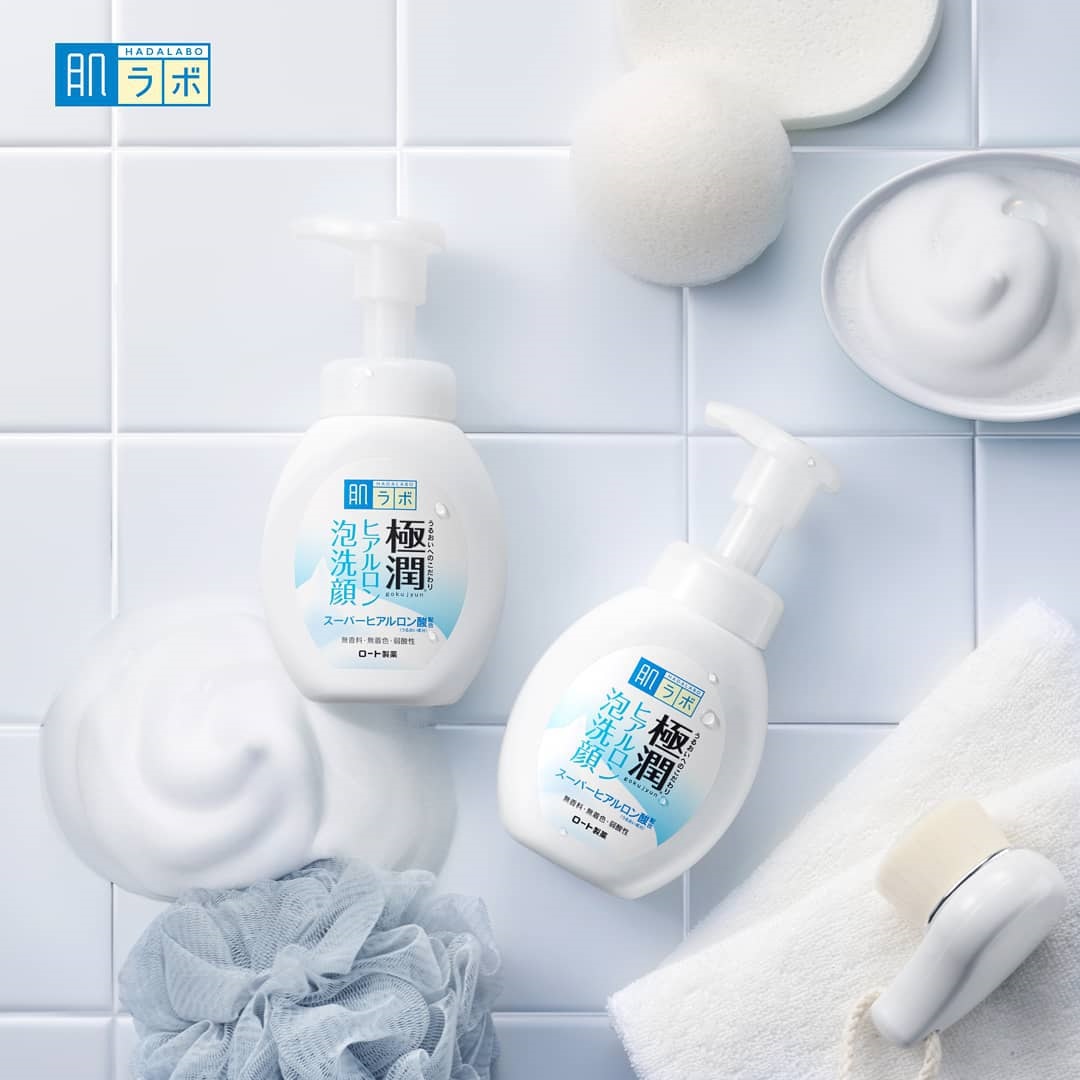 Bọt Rửa Mặt Hada Labo Dưỡng Ẩm Cho Mọi Loại Da 160ml