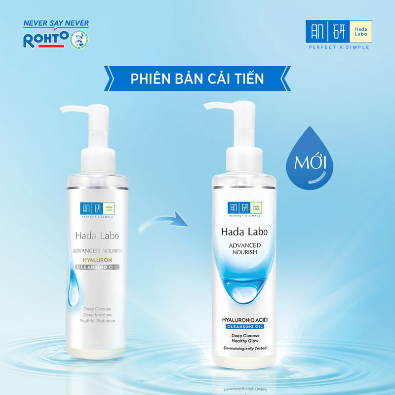 Dầu Tẩy Trang Hada Labo Sạch Sâu Dưỡng Ẩm Tối Ưu 200ml