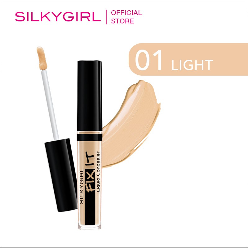 Kem Che Khuyết Điểm Silkygirl 01 Light Tông Sáng 2ml