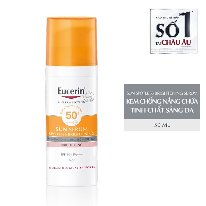 Kem Chống Nắng Eucerin Chứa Tinh Chất Sáng Da 50ml