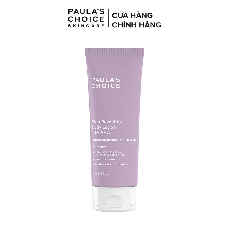 Kem Dưỡng Thể Paula’s Choice 10% AHA Làm Sáng Da 210ml