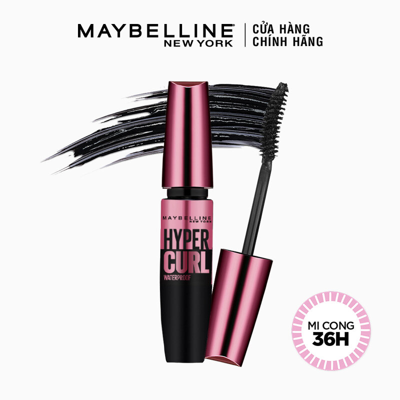 Mascara Maybelline Làm Cong Mi 100° 9.2ml