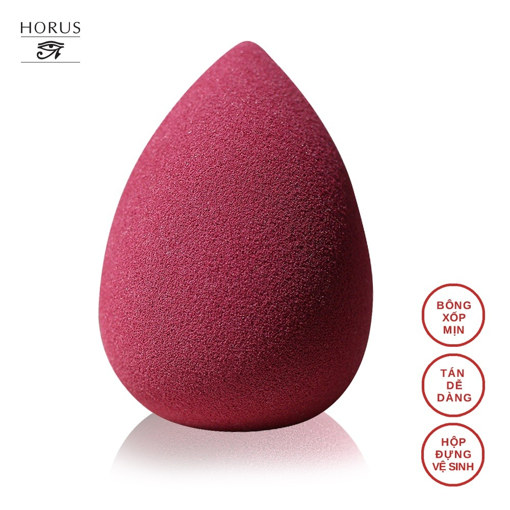 Mút Trang Điểm Horus 3D Beauty Sponge Hình Hồ Lô Màu Hồng