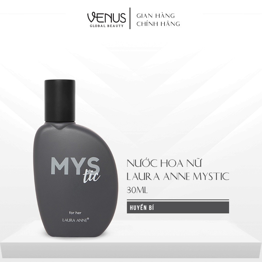 Nước Hoa Nữ Laura Anne Mystic For Her 30ml (Xám)