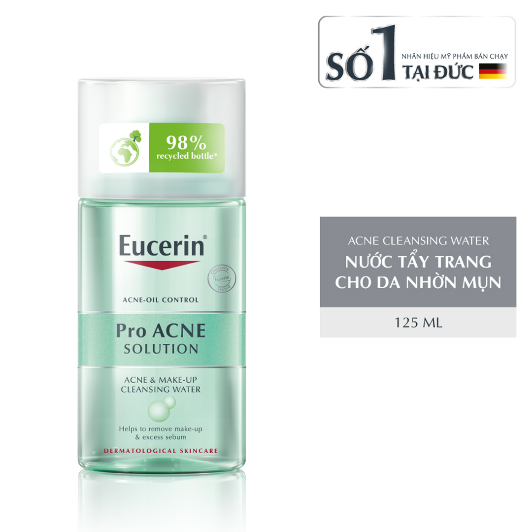 Nước Tẩy Trang Eucerin Dành Cho Da Nhờn Mụn 200ml