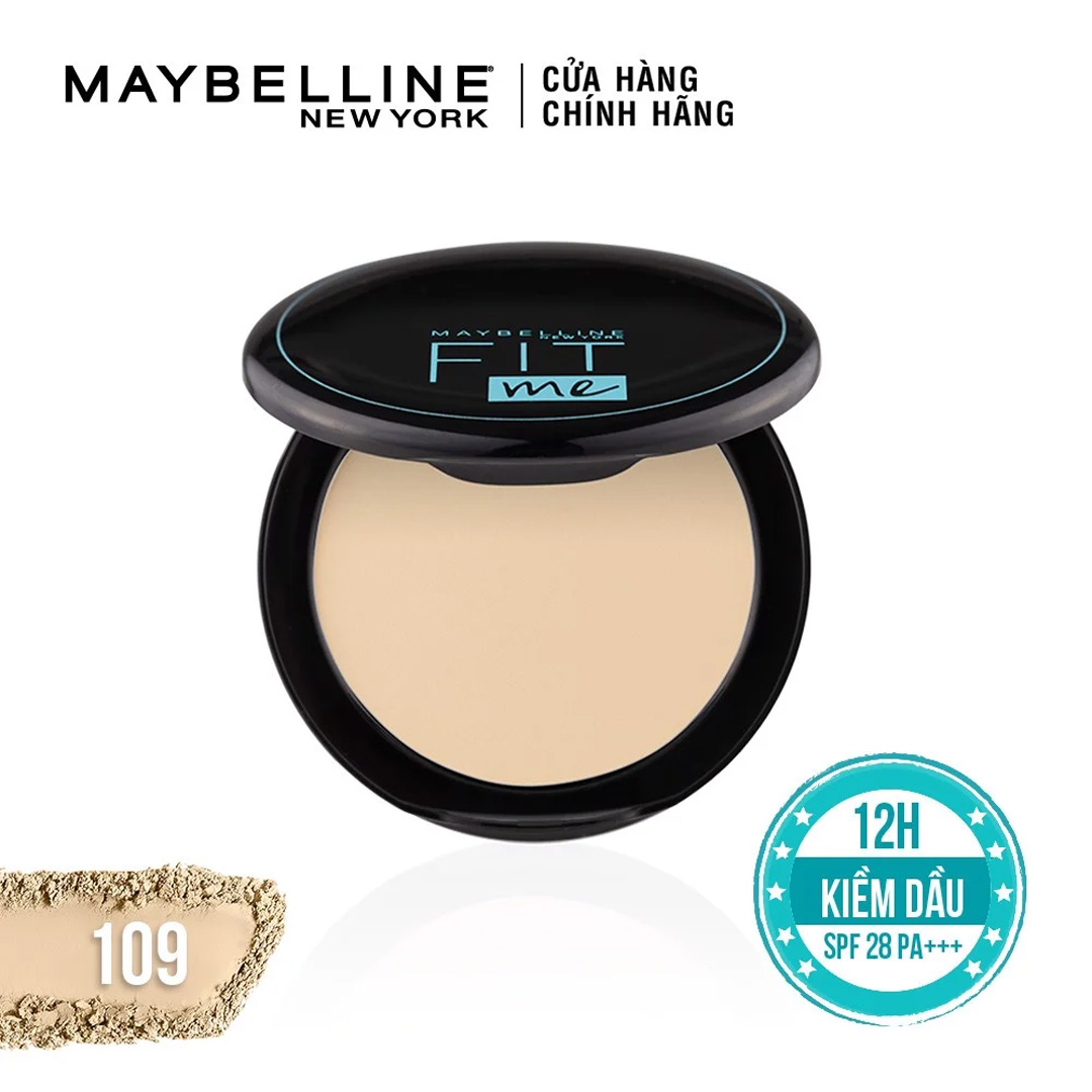 Phấn Nền Maybelline Mịn Nhẹ Kiềm Dầu Chống Nắng 6g