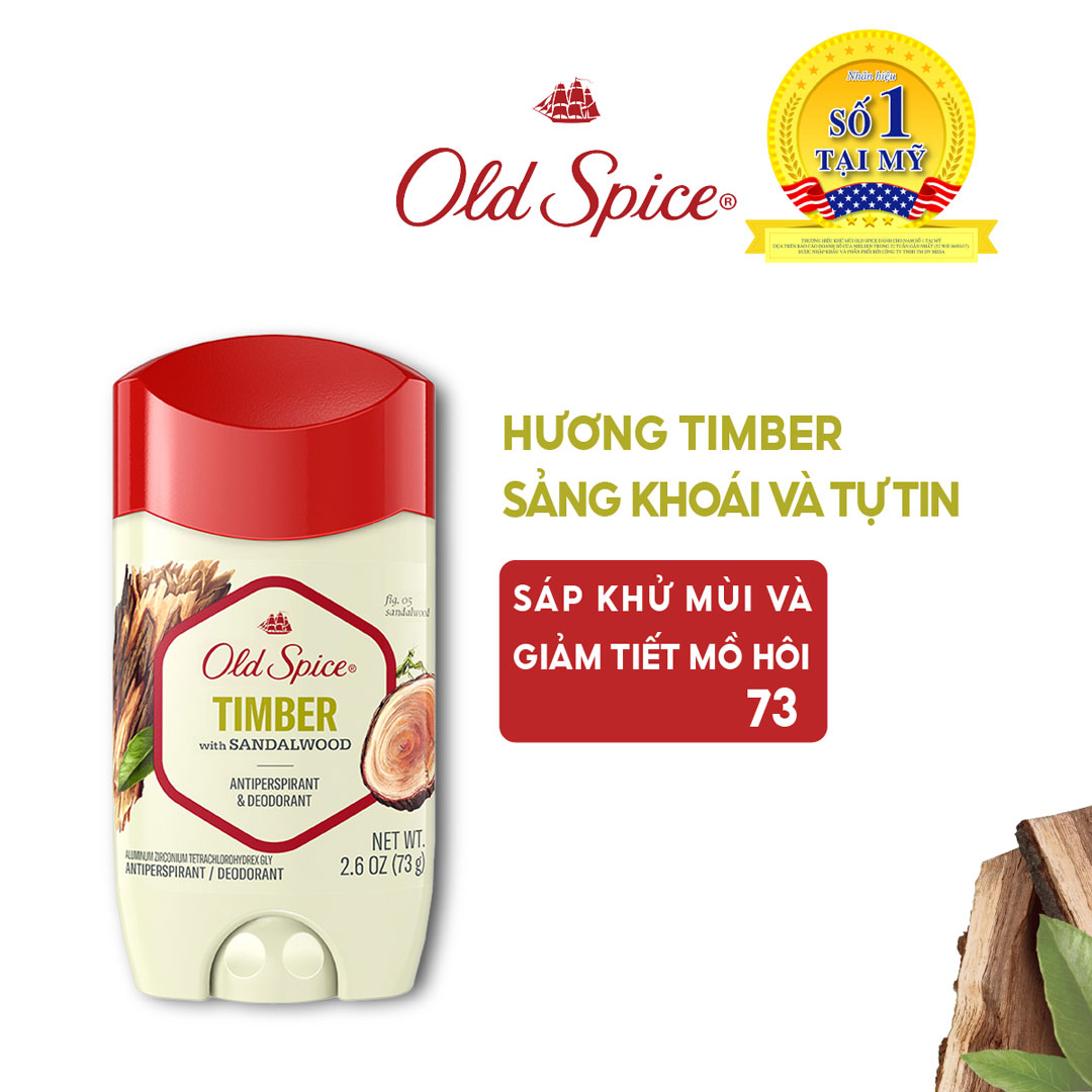 Sáp Khử Mùi Old Spice Hương Fiji Thư Giãn Nhẹ Nhàng 73g 