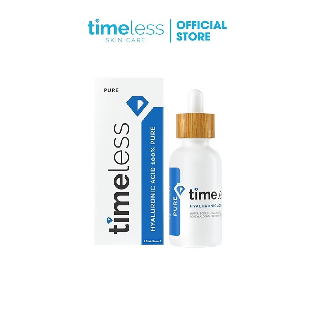 Serum Timeless Hyaluronic Acid Cấp Nước, Dưỡng Ẩm Da 30ml