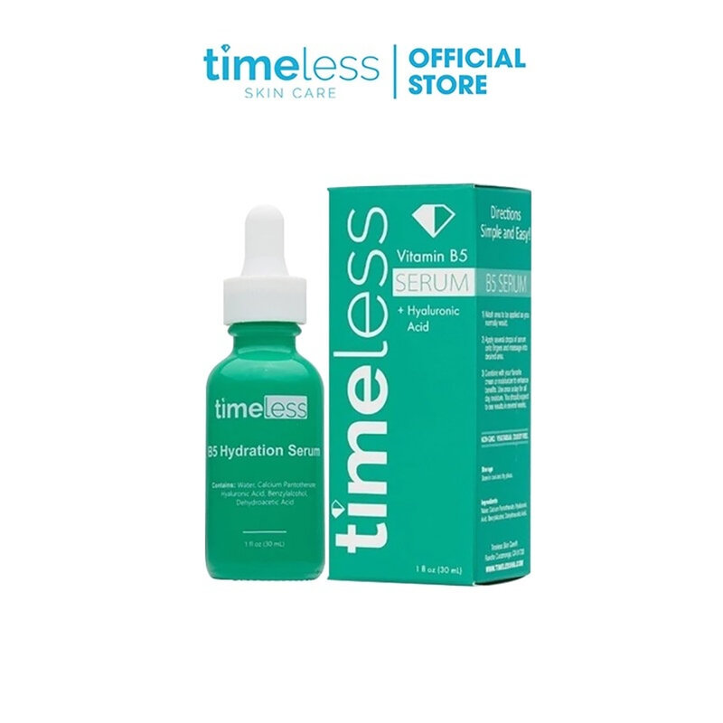 Serum Timeless Vitamin B5 Làm Dịu & Phục Hồi Da 30ml