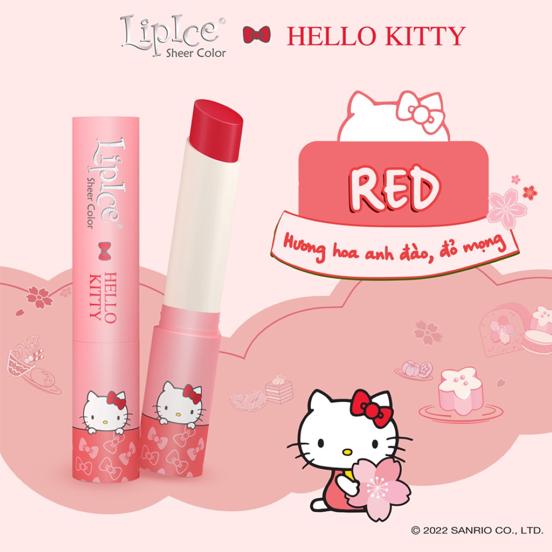 Son Dưỡng LipIce Hương Socola Bạc Hà Hồng Ửng Đỏ 2.4g