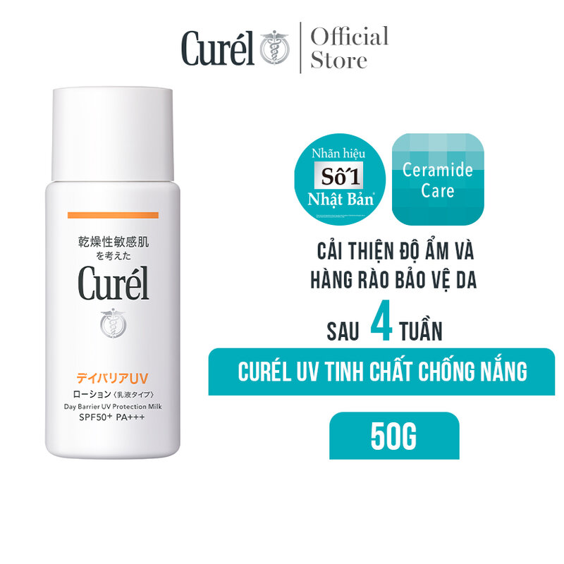 Sữa Chống Nắng Curél UV Protection Milk SPF 50+ PA+++ 60ml