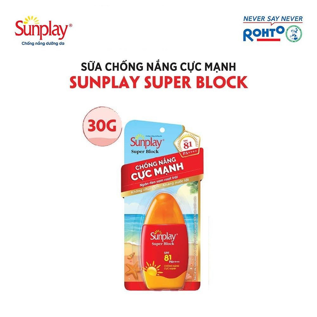 Sữa Chống Nắng Sunplay Bảo Vệ Vượt Trội SPF81 PA++++ 70g