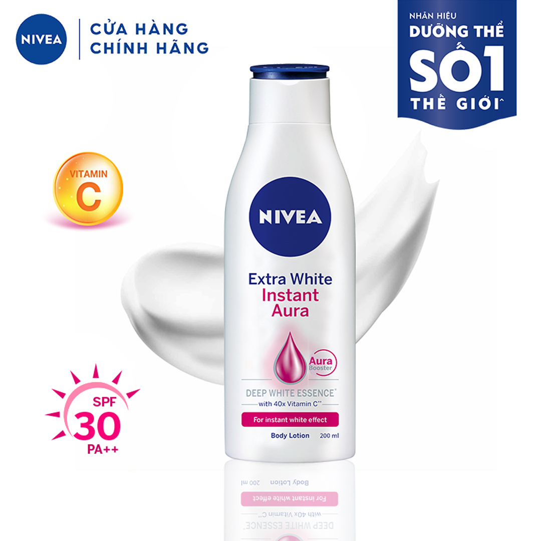 Sữa Dưỡng Thể Nivea Làm Sáng & Săn Chắc Da Ban Đêm 200ml