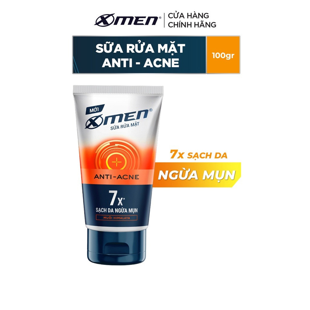 Sữa Rửa Mặt X-Men Go Refresh 3 Loại 100g