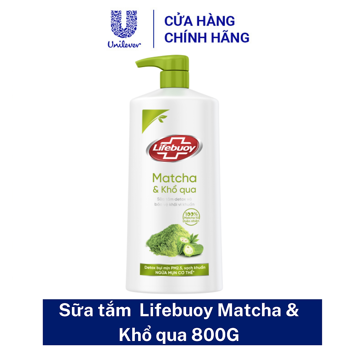 Sữa Tắm Lifebuoy Detox Và Bảo Vệ Khỏi Vi Khuẩn 800g