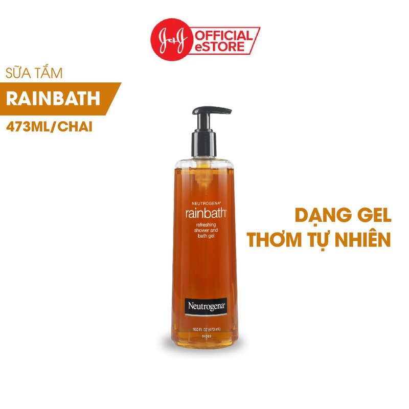Sữa Tắm Neutrogena Rainbath Refreshing Dưỡng Ẩm & Tươi Mới Dạng Gel 473ml