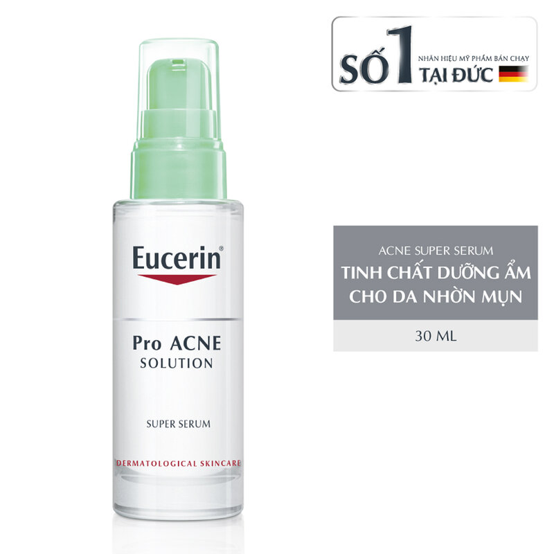 Tinh Chất Eucerin Dưỡng Ẩm Cho Da Nhờn Mụn 30ml