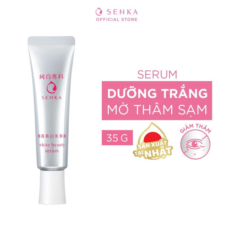 Tinh Chất Senka Dưỡng Sáng Da, Mờ Thâm Sạm 35g