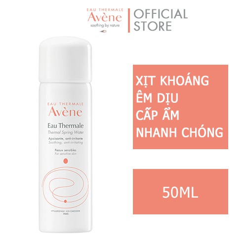 Xịt Khoáng Avène Cấp Nước, Làm Dịu & Giảm Kích Ứng