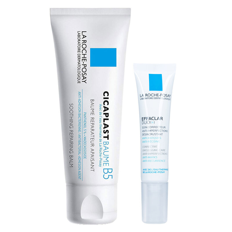 Bộ Đôi La Roche-Posay Giảm Mụn Thâm, Hỗ Trợ Phục Hồi Da