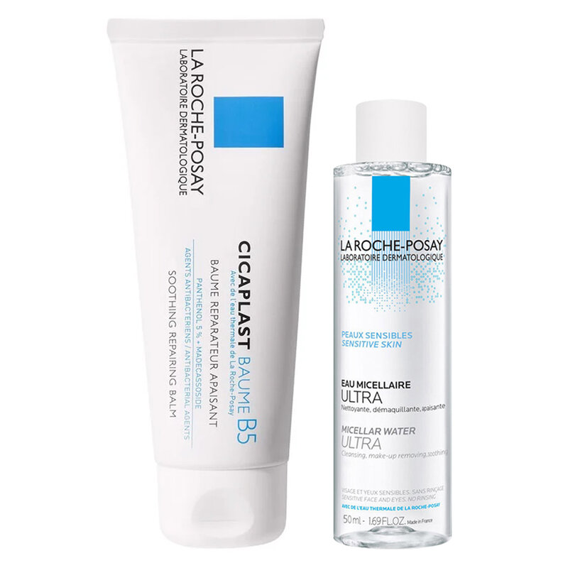 Bộ Đôi La Roche-Posay Kem Dưỡng Làm Dịu & Tẩy Trang Cho Da Nhạy Cảm