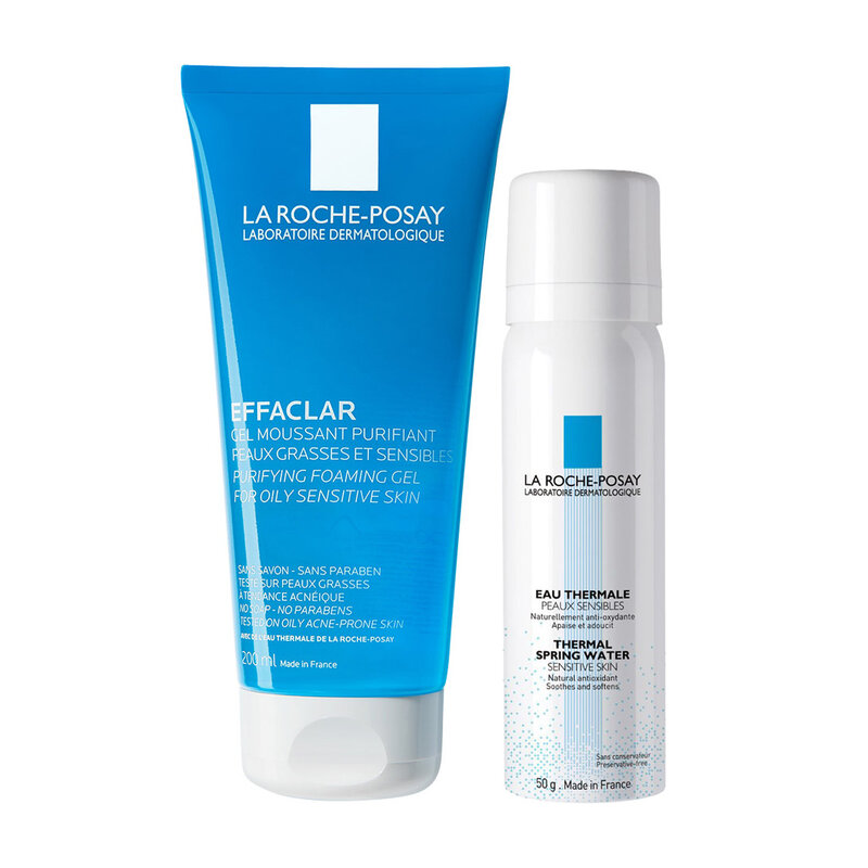 Bộ Đôi La Roche Posay Làm Sạch & Làm Dịu Cho Da Dầu Mụn