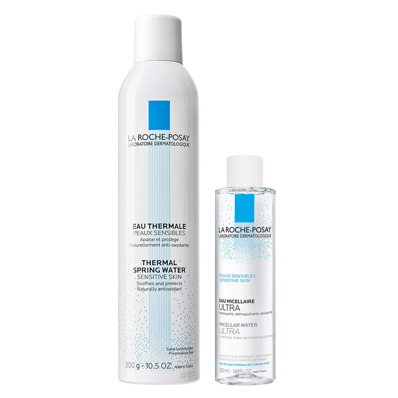 Bộ Đôi La Roche-Posay Xịt Khoáng Làm Dịu & Tẩy Trang Cho Da Nhạy Cảm