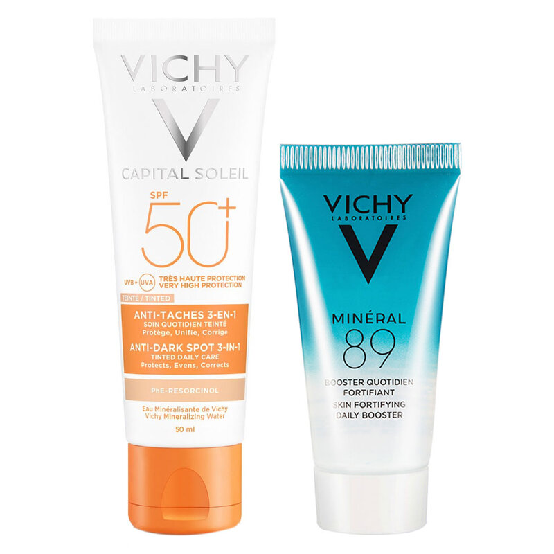 Bộ Đôi Vichy Chống Nắng Ngừa Sạm Da & Dưỡng Da Căng Mượt