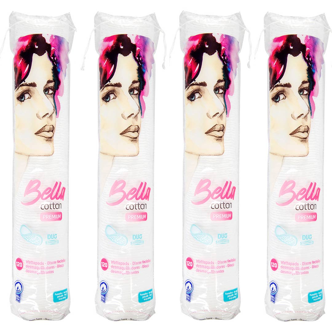 Bông Tẩy Trang Bella Duo Cotton 500 Miếng