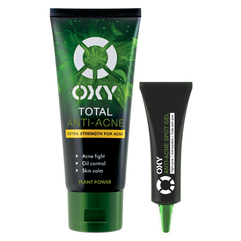 Combo Oxy Sữa Rửa Mặt & Gel Dưỡng Ngăn Ngừa Mụn