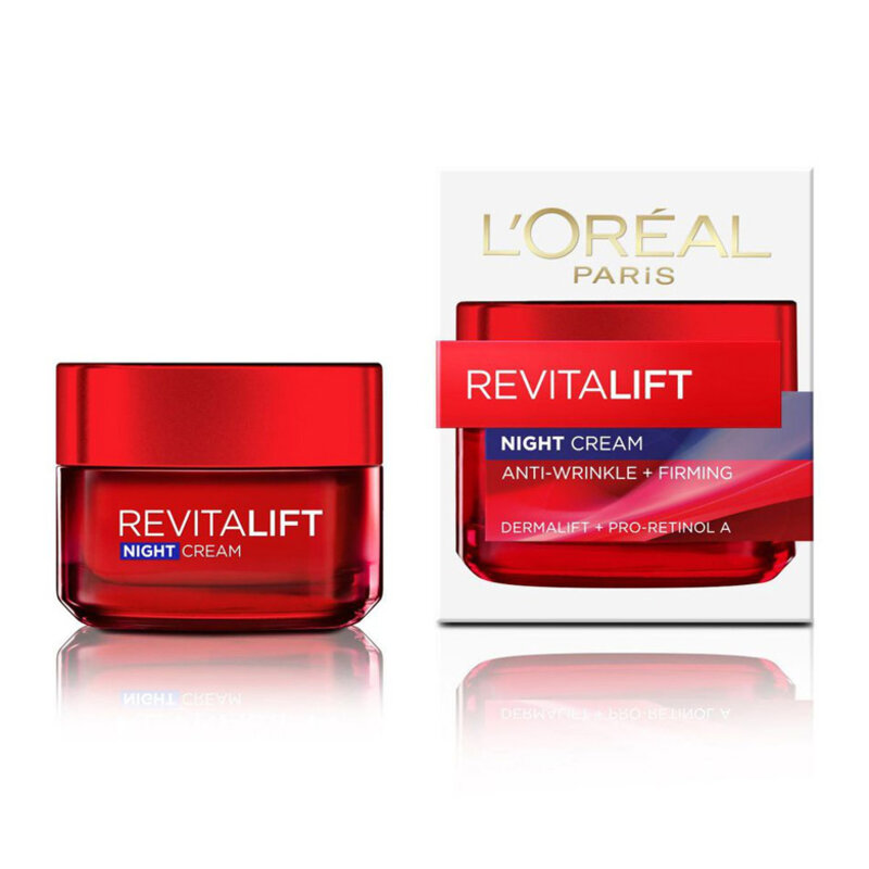 Kem Dưỡng L'Oreal Săn Chắc Da và Giảm Nếp Nhăn Ban Đêm 50ml