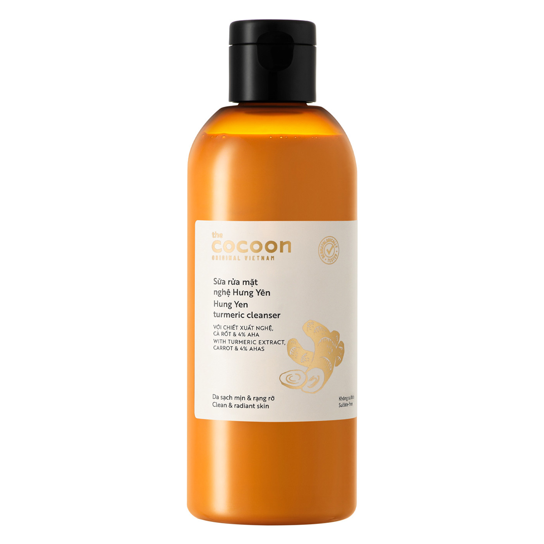 Sữa Rửa Mặt Cocoon Chiết Xuất Từ Nghệ Hưng Yên 140ml