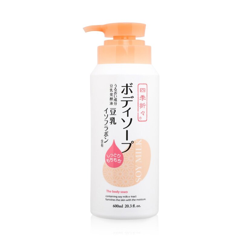 Sữa Tắm KUMANO Chiết Xuất Đậu Nành 600ml 