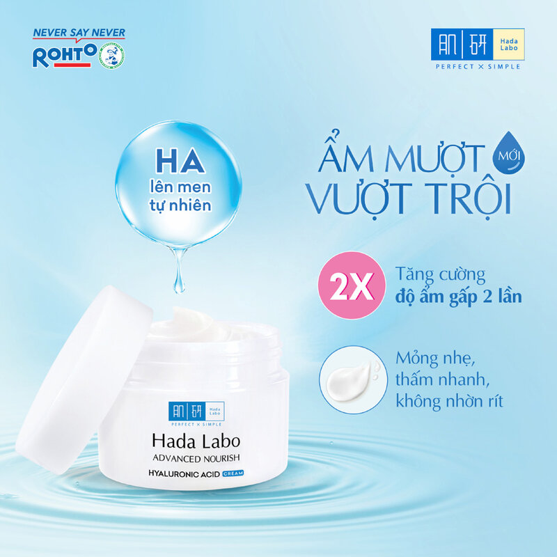 Kem Dưỡng Ẩm Hada Labo Tối Ưu Cho Mọi Loại Da 50g
