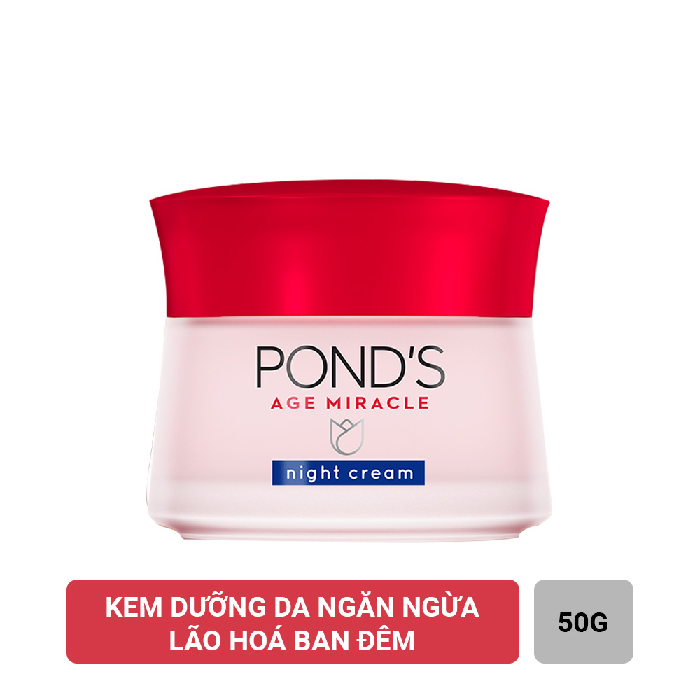 Kem Dưỡng Da Pond's Ngăn Ngừa Lão Hoá Cho Ban Đêm 50g