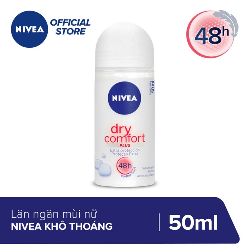 Lăn Khử Mùi Cho Nữ Nivea 50ml