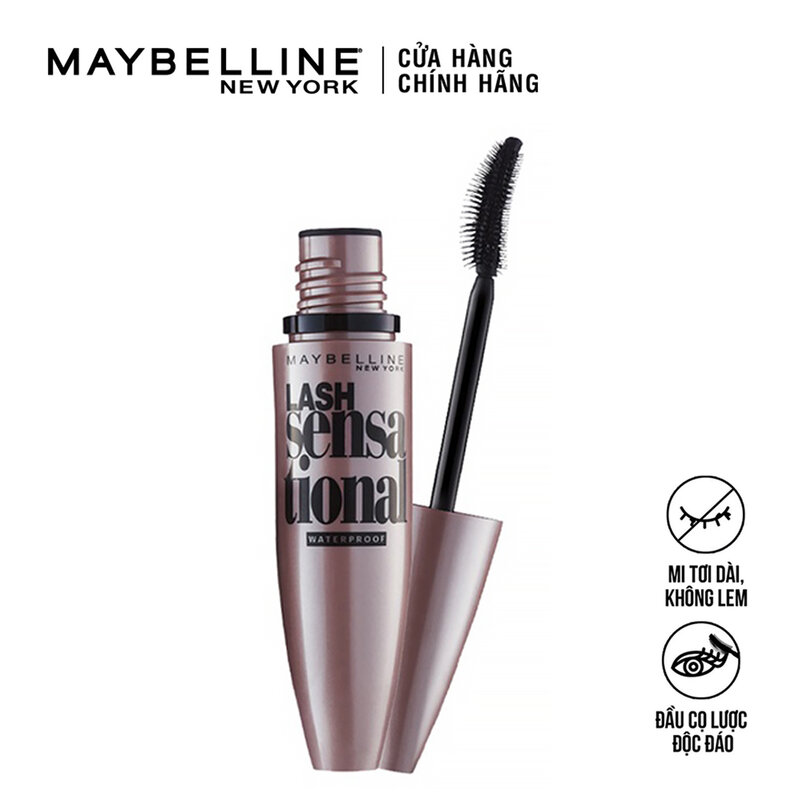 Mascara Maybelline Làm Dài Và Tơi Mi Màu Đen 10ml