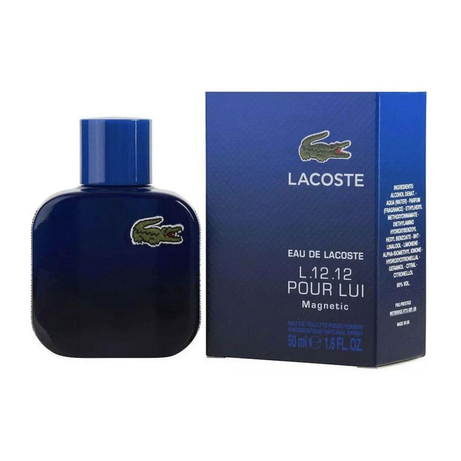 Nước Hoa Nam LACOSTE L.12.12 Magnetic EDT 50ml